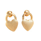 Ladies earrings in elegant heart design Calm Wears-https://detail.1688.com/offer/993035321612.html-Calm Wears-Gold-Calm Wears