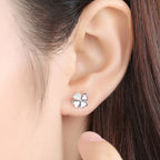 Ladies earrings in modern floral design Calm Wears-https://detail.1688.com/offer/671500882651.html-Calm Wears-Platinum-925-Calm Wears