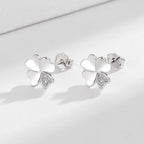 Ladies earrings in modern floral design Calm Wears-https://detail.1688.com/offer/671500882651.html-Calm Wears-Platinum-925-Calm Wears