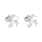 Ladies earrings in modern floral design Calm Wears-https://detail.1688.com/offer/671500882651.html-Calm Wears-Platinum-925-Calm Wears