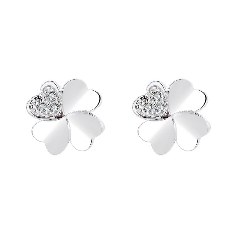 Ladies earrings in modern floral design Calm Wears-https://detail.1688.com/offer/671500882651.html-Calm Wears-Platinum-925-Calm Wears