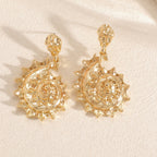 Ladies earrings in shell design Calm Wears-https://detail.1688.com/offer/966496729687.html-Calm Wears-Unknown-Calm Wears