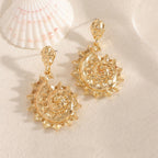Ladies earrings in shell design Calm Wears-https://detail.1688.com/offer/966496729687.html-Calm Wears-Unknown-Calm Wears