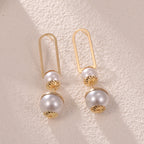Ladies earrings with elegant pearl design Calm Wears-https://detail.1688.com/offer/873624974659.html-Calm Wears-Gold yellow-Calm Wears