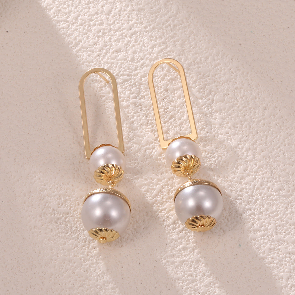 Ladies earrings with elegant pearl design Calm Wears-https://detail.1688.com/offer/873624974659.html-Calm Wears-Gold yellow-Calm Wears