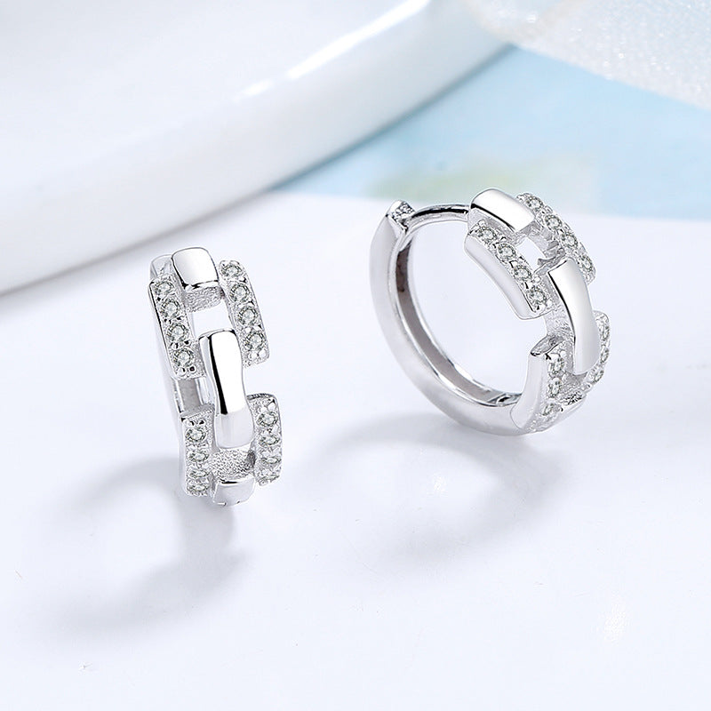 Ladies earrings with sparkling zirconia and modern design Calm Wears-https://detail.1688.com/offer/673511550526.html-Calm Wears-Platinum-925-Calm Wears