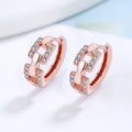 Ladies earrings with sparkling zirconia and modern design Calm Wears-https://detail.1688.com/offer/673511550526.html-Calm Wears-Rose gold-925-Calm Wears