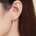 Ladies earrings with sparkling zirconia and modern design Calm Wears-https://detail.1688.com/offer/673511550526.html-Calm Wears-Rose gold-925-Calm Wears