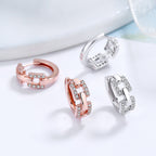 Ladies earrings with sparkling zirconia and modern design Calm Wears-https://detail.1688.com/offer/673511550526.html-Calm Wears-Rose gold-925-Calm Wears