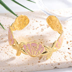 Ladies Elegant Wave-Shaped Bracelets Calm Wears-https://detail.1688.com/offer/1058642796434.html-Calm Wears-Black-Calm Wears