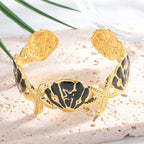 Ladies Elegant Wave-Shaped Bracelets Calm Wears-https://detail.1688.com/offer/1058642796434.html-Calm Wears-Black-Calm Wears
