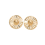 Ladies fashionable statement earrings with luxurious, geometric design Calm Wears-https://detail.1688.com/offer/992082391696.html-Calm Wears-Gold-Calm Wears