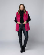 Ladies Faux Fur Vest-https://detail.1688.com/offer/960686955906.html-Calm Wears-Magenta-S-Calm Wears