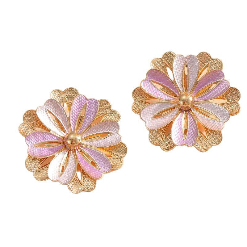 Ladies Hair Clips with Artistic Flower Design Calm Wears-https://detail.1688.com/offer/960468176177.html-Calm Wears-Style 5-Calm Wears