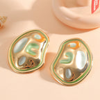 Ladies Hanging Earrings in a modern, organic design Calm Wears-https://detail.1688.com/offer/968144490453.html-Calm Wears-Style 5-Calm Wears