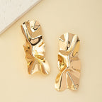 Ladies Hanging Earrings in Modern Elegance Design Calm Wears-https://detail.1688.com/offer/800210658742.html-Calm Wears-Gold yellow-Calm Wears