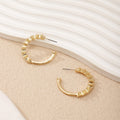 Ladies hoop earrings with intricate structures Calm Wears-https://detail.1688.com/offer/810382474481.html-Calm Wears-Gold yellow-Calm Wears