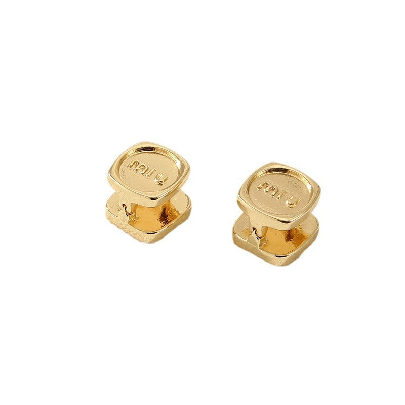 Ladies hoops in unique, sculptural design Calm Wears-https://detail.1688.com/offer/790333473802.html-Calm Wears-Gold-Calm Wears