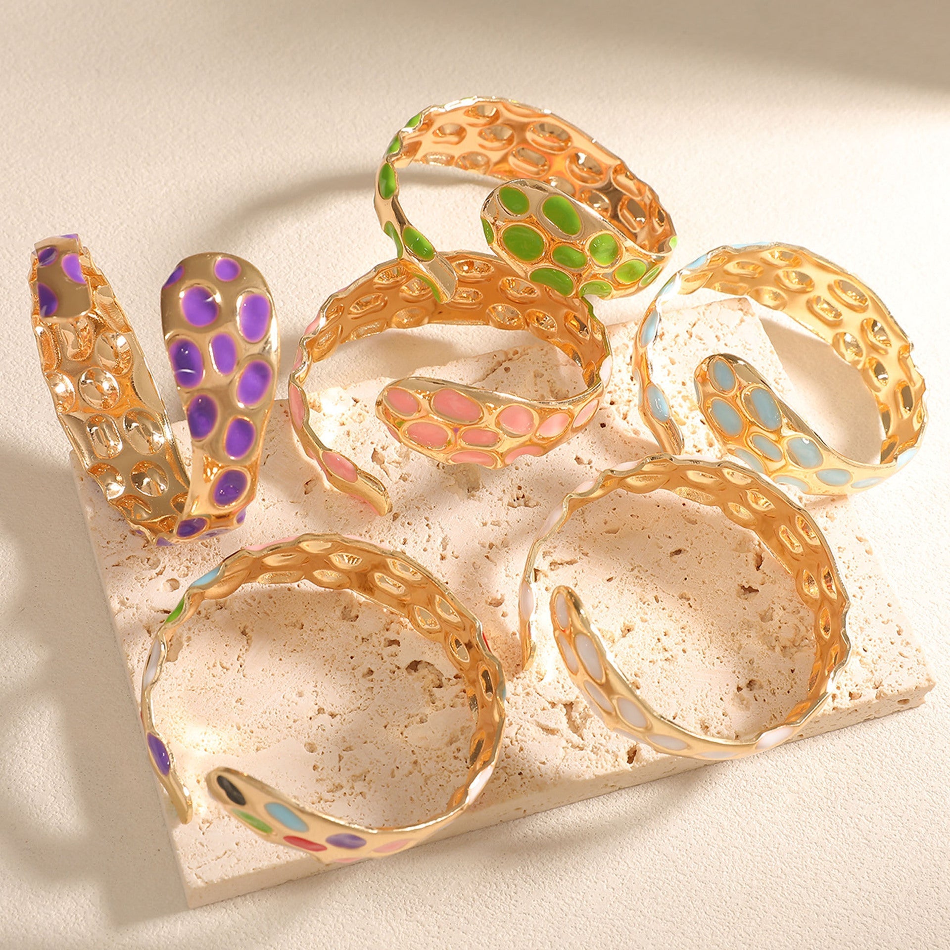 Ladies Open Bangle in Elegant Snake Design Calm Wears-https://detail.1688.com/offer/1046056885092.html-Calm Wears-Light blue-Calm Wears