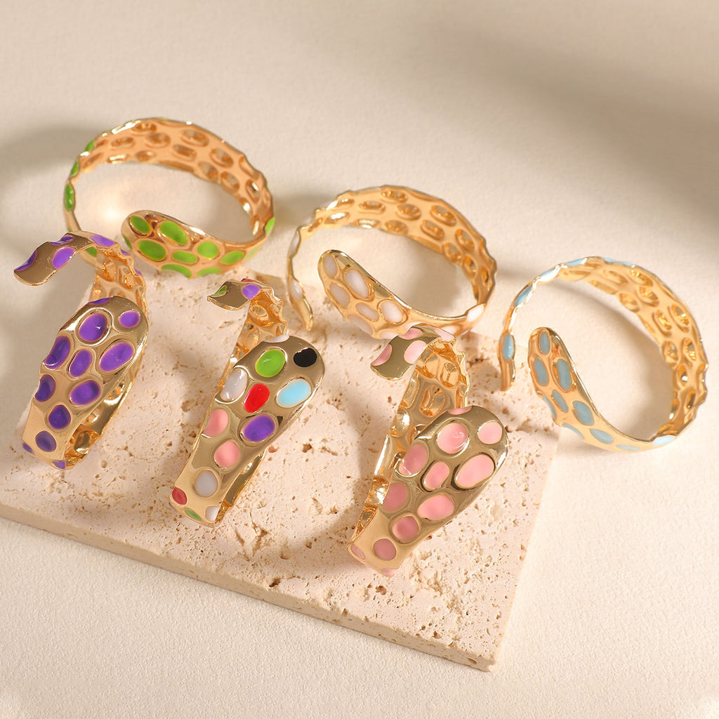 Ladies Open Bangle in Elegant Snake Design Calm Wears-https://detail.1688.com/offer/1046056885092.html-Calm Wears-Light blue-Calm Wears