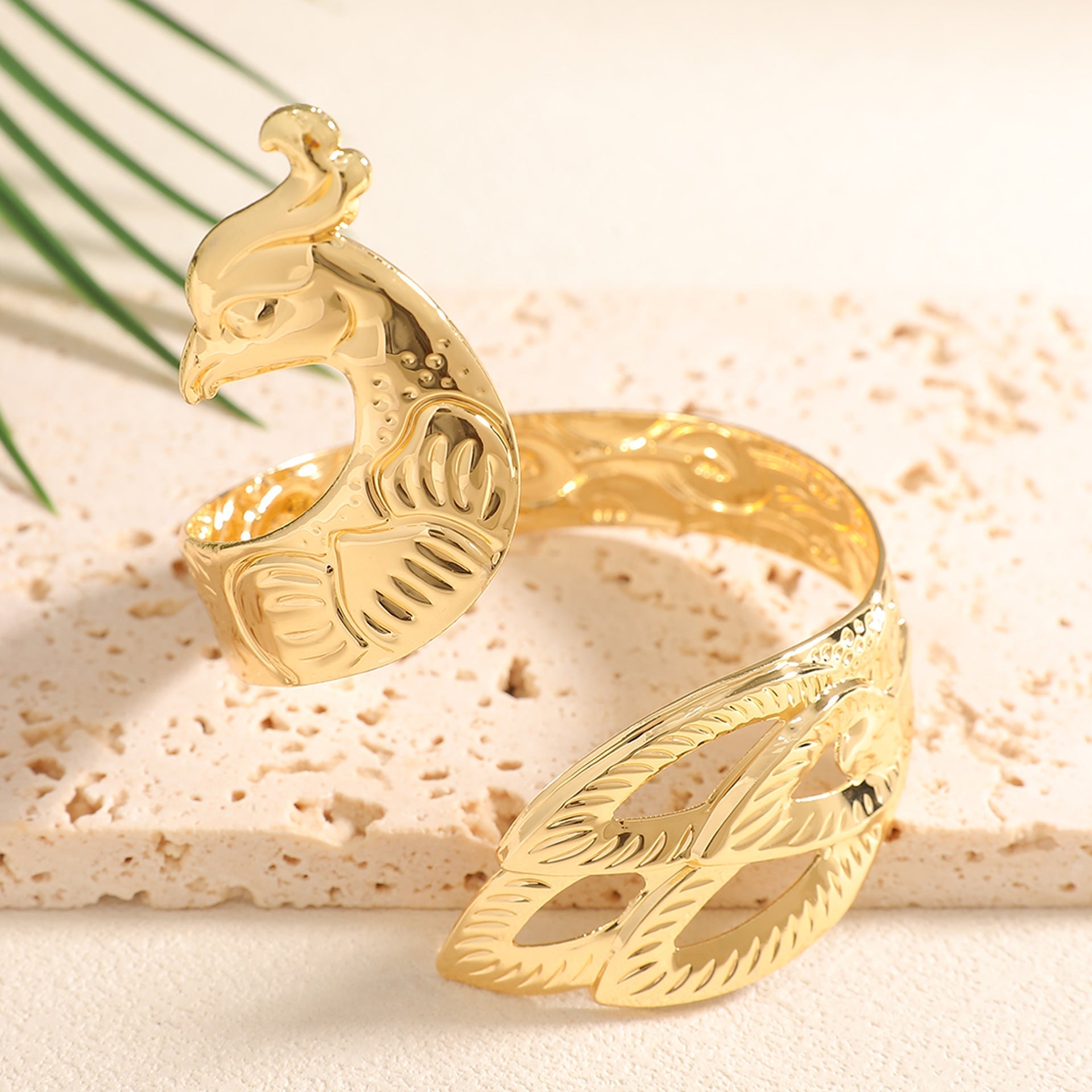 Ladies Open Bangle with Artistic Coral Pattern Calm Wears-https://detail.1688.com/offer/1050314144149.html-Calm Wears-Style 32-Calm Wears