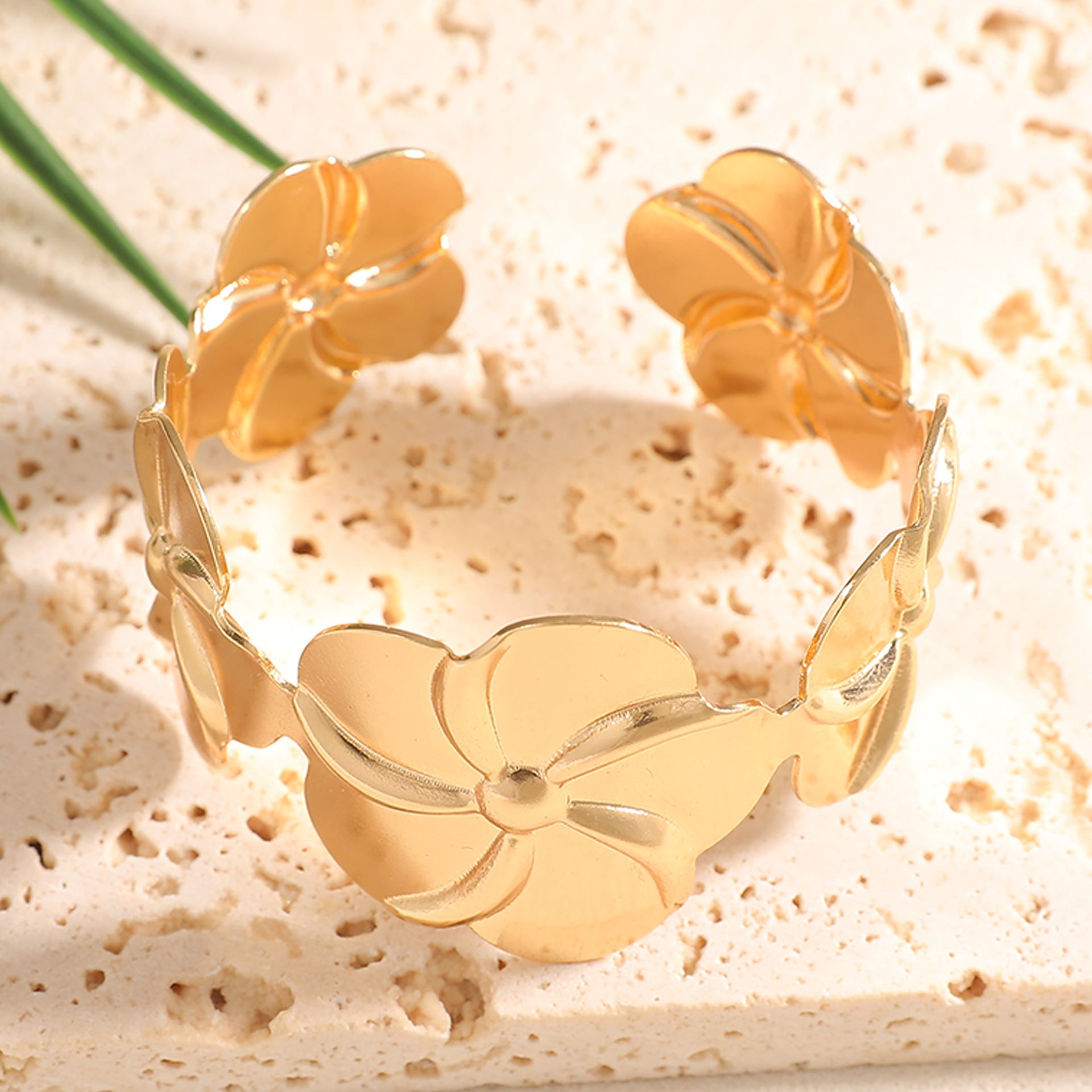 Ladies Open Bangle with Artistic Coral Pattern Calm Wears-https://detail.1688.com/offer/1050314144149.html-Calm Wears-Style 52-Calm Wears
