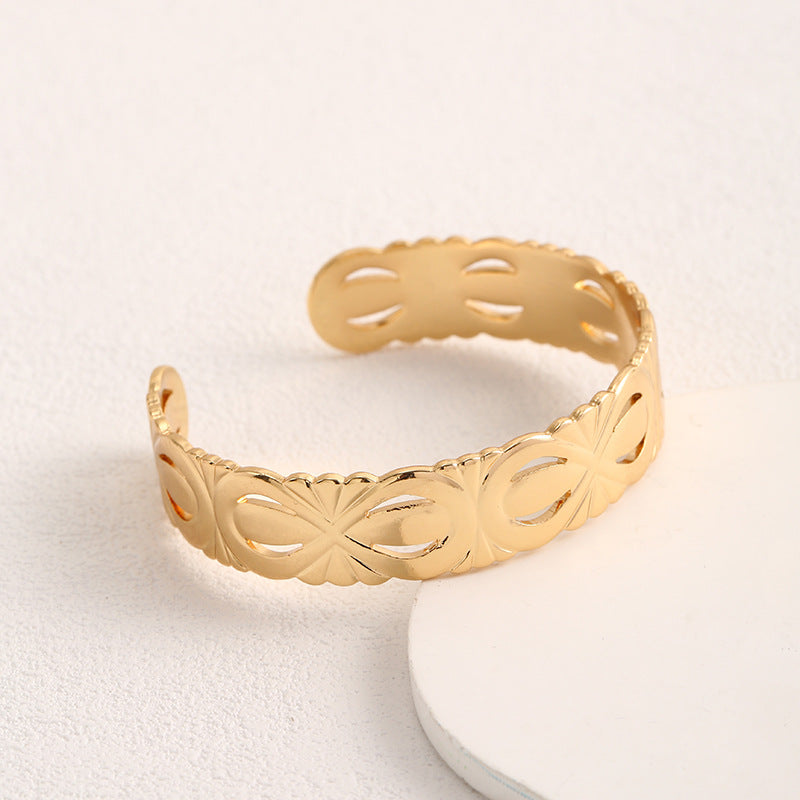 Ladies Open Bangle with Elegant Structure Design Calm Wears-https://detail.1688.com/offer/718371878694.html-Calm Wears-A-Variant-Calm Wears