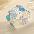 Ladies Open Bangle with Intricate Circle Design Calm Wears-https://detail.1688.com/offer/962164807819.html-Calm Wears-Style 5-Calm Wears