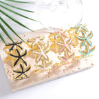 Ladies Open Cuff Bracelet with Expressive Star Motif Calm Wears-https://detail.1688.com/offer/1058217884636.html-Calm Wears-Black-Calm Wears