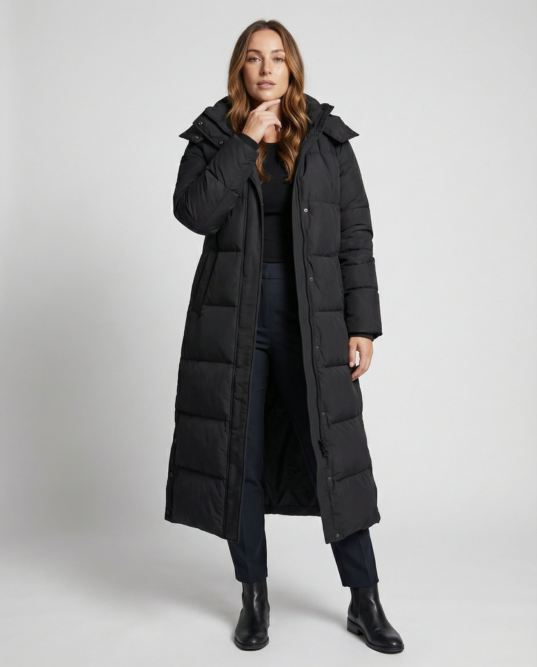Long Down Jacket Women-stylerose20251103-Calm Wears-XS-Calm Wears
