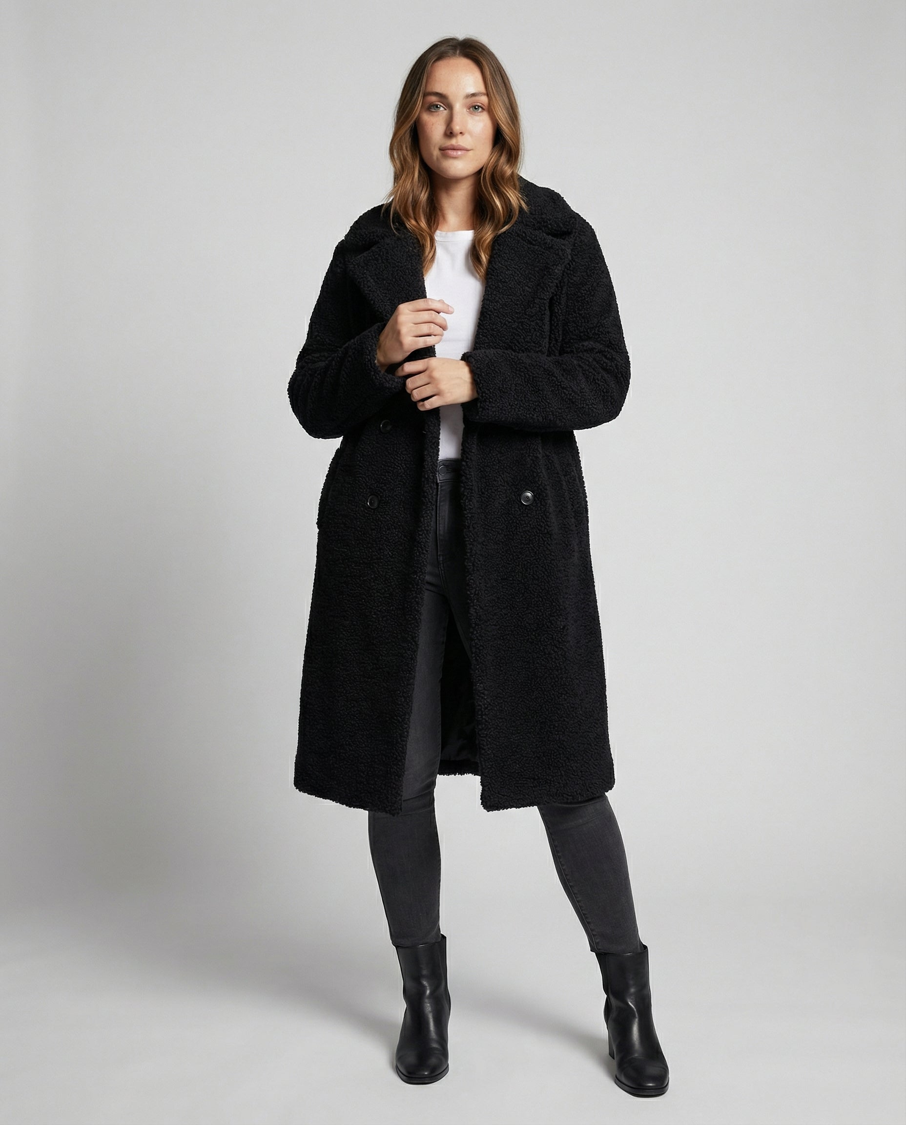 Long Teddy Coat Women-stylerose20251103-Calm Wears-Black-XS-Calm Wears