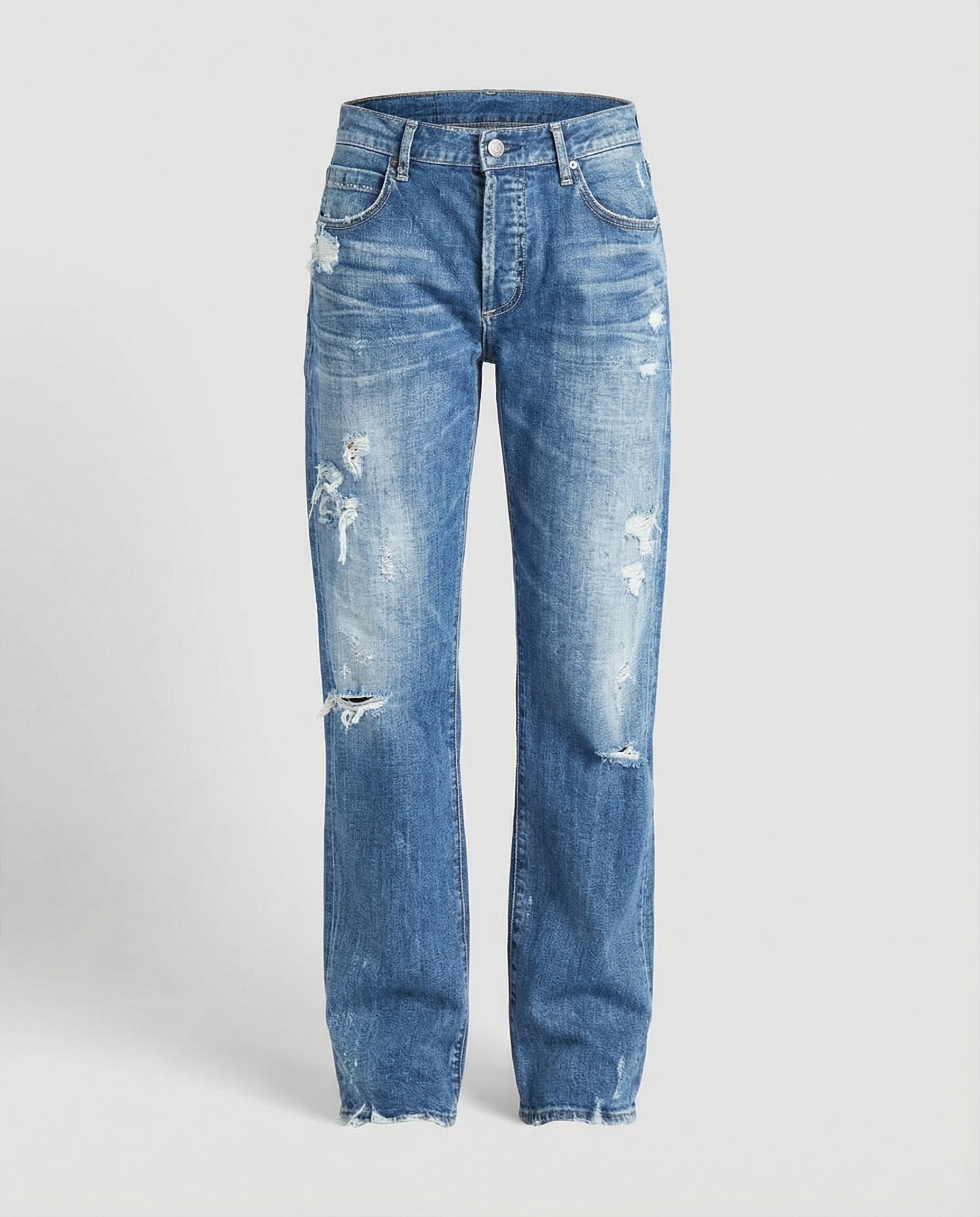 Loose Women's Jeans Streetwear-my fashion club20240820-Calm Wears-Blue-XS-Calm Wears