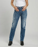 Loose Women's Jeans Streetwear-my fashion club20240820-Calm Wears-Dark blue-XS-Calm Wears