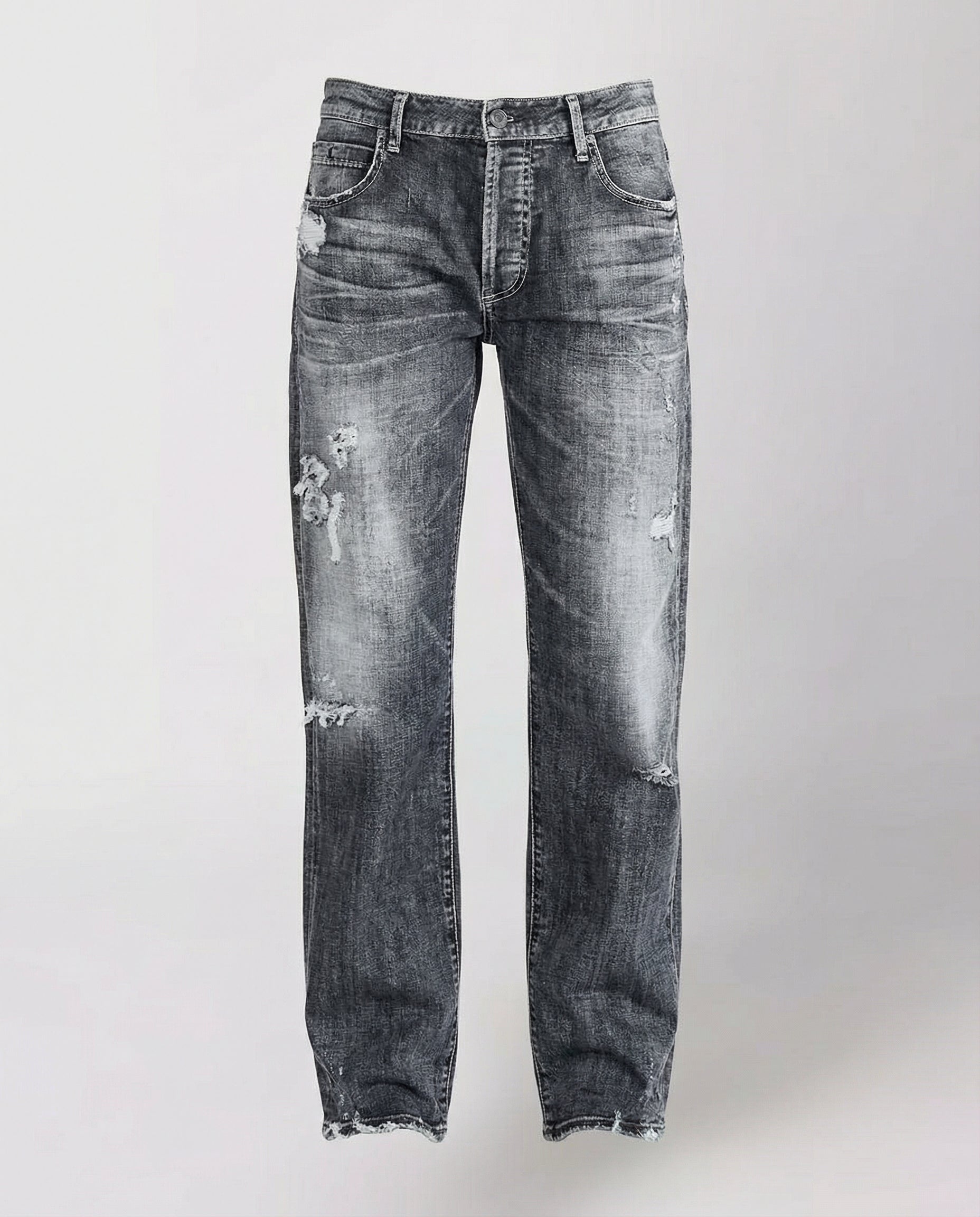 Loose Women's Jeans Streetwear-my fashion club20240820-Calm Wears-Gray-XS-Calm Wears