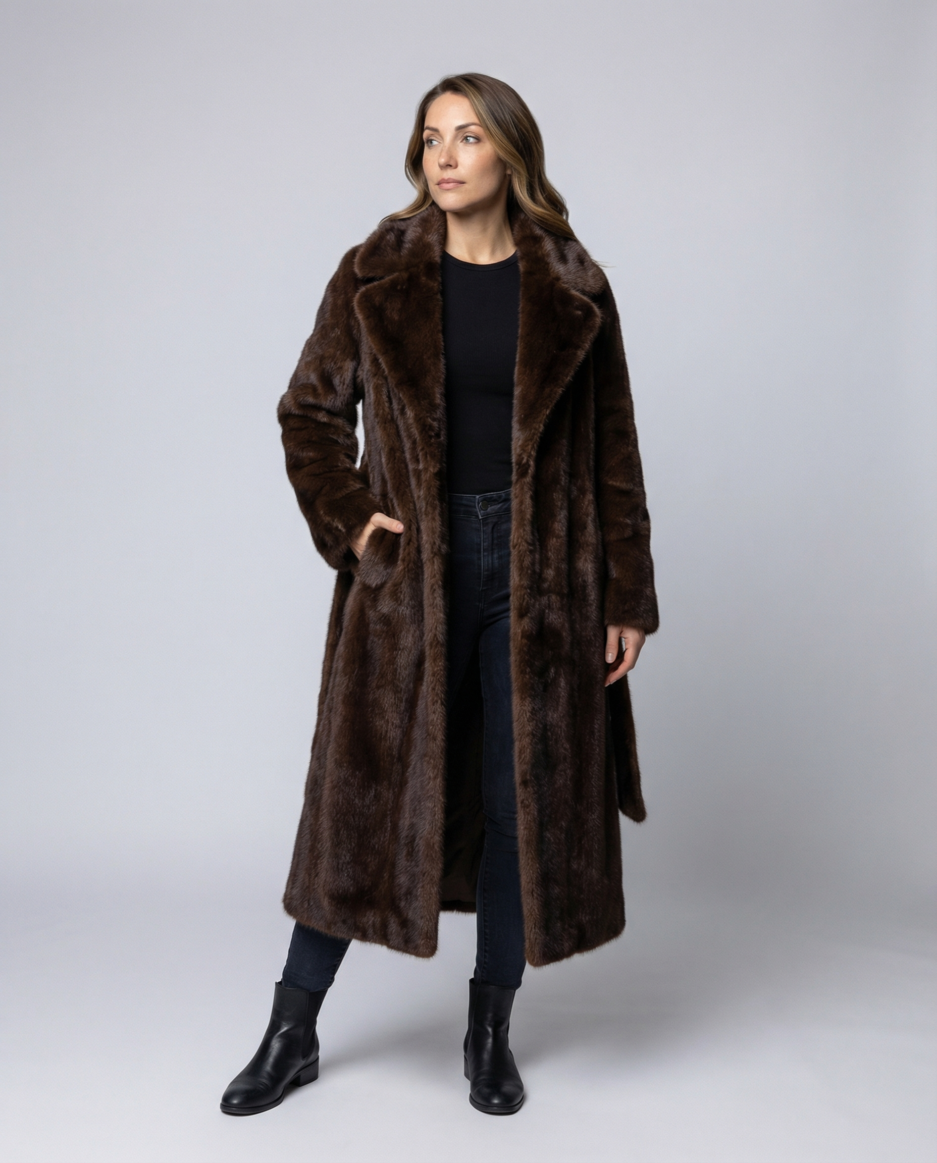 Luxurious Women's Faux Fur Coat Winter-https://detail.1688.com/offer/855111725350.html-Calm Wears-Caramel-S-Calm Wears