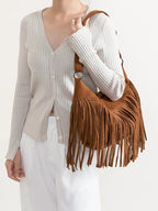 Sloane | Suede Shoulder Bag