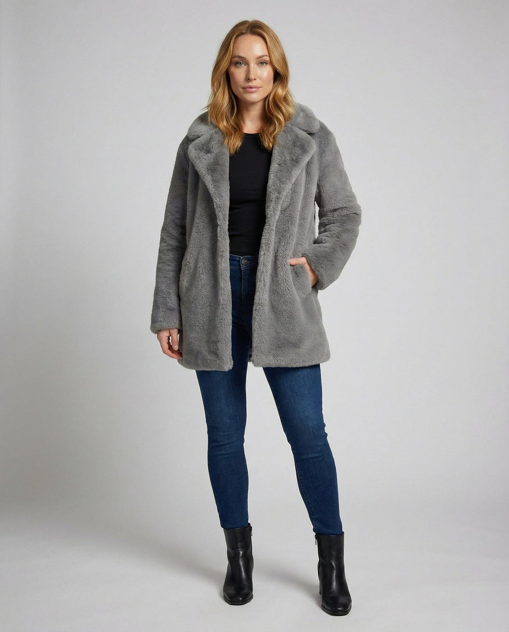 Mid-Length Winter Jacket Women-évienne20251106-Calm Wears-Gray-S-Calm Wears