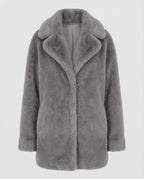 Mid-Length Winter Jacket Women-évienne20251106-Calm Wears-Gray-S-Calm Wears