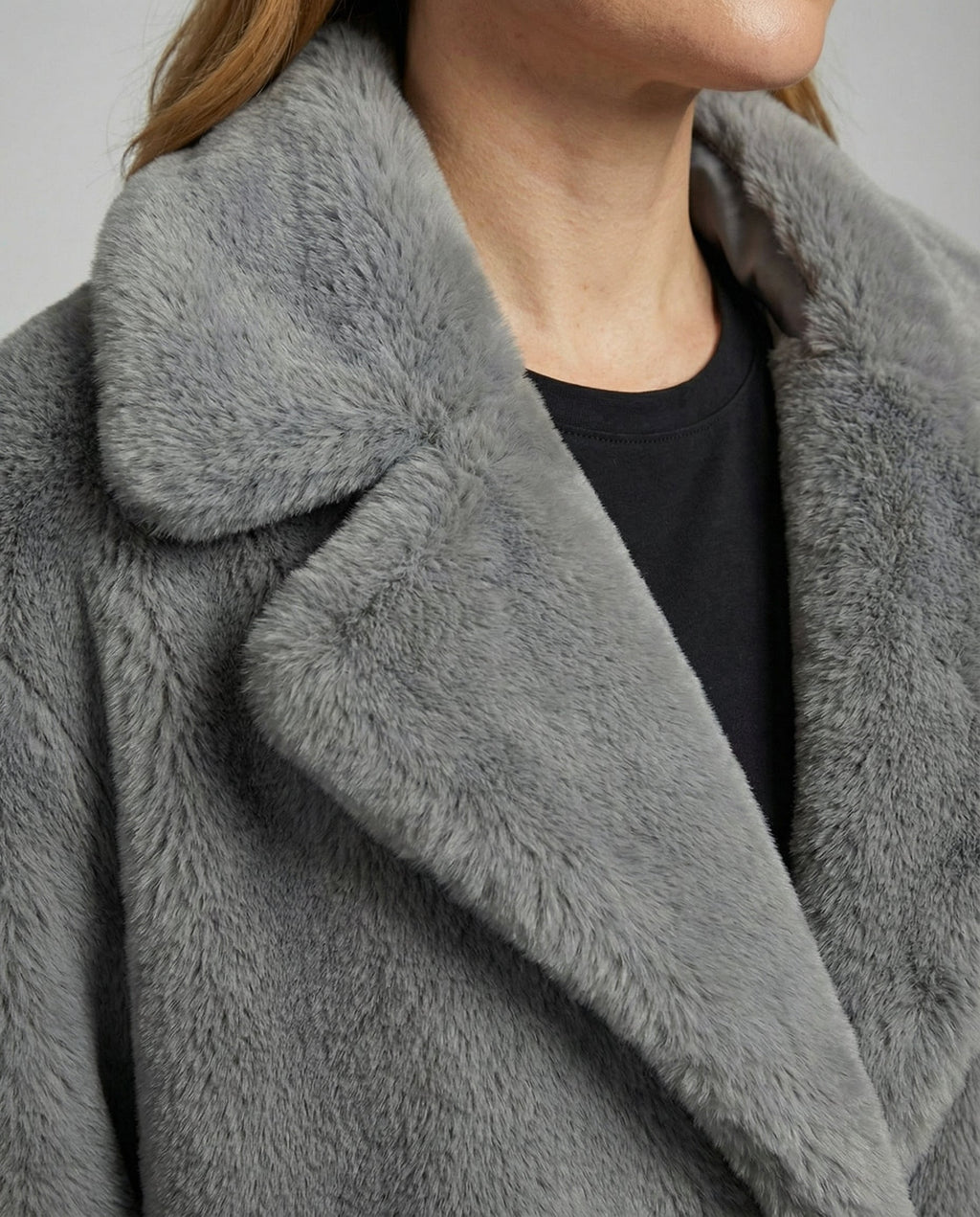 Mid-Length Winter Jacket Women-évienne20251106-Calm Wears-Gray-S-Calm Wears