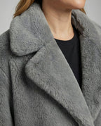 Mid-Length Winter Jacket Women-évienne20251106-Calm Wears-Gray-S-Calm Wears