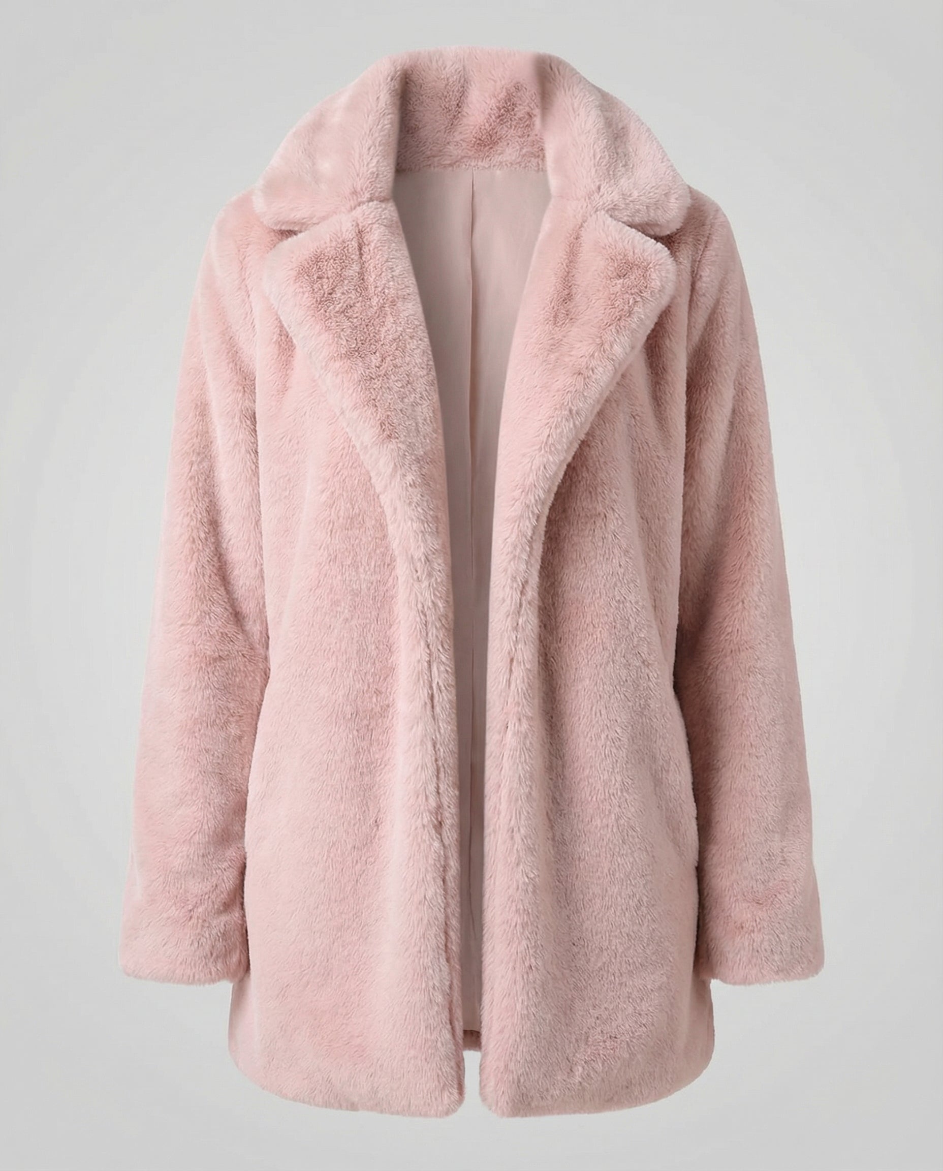 Mid-Length Winter Jacket Women-évienne20251106-Calm Wears-Light Pink-S-Calm Wears
