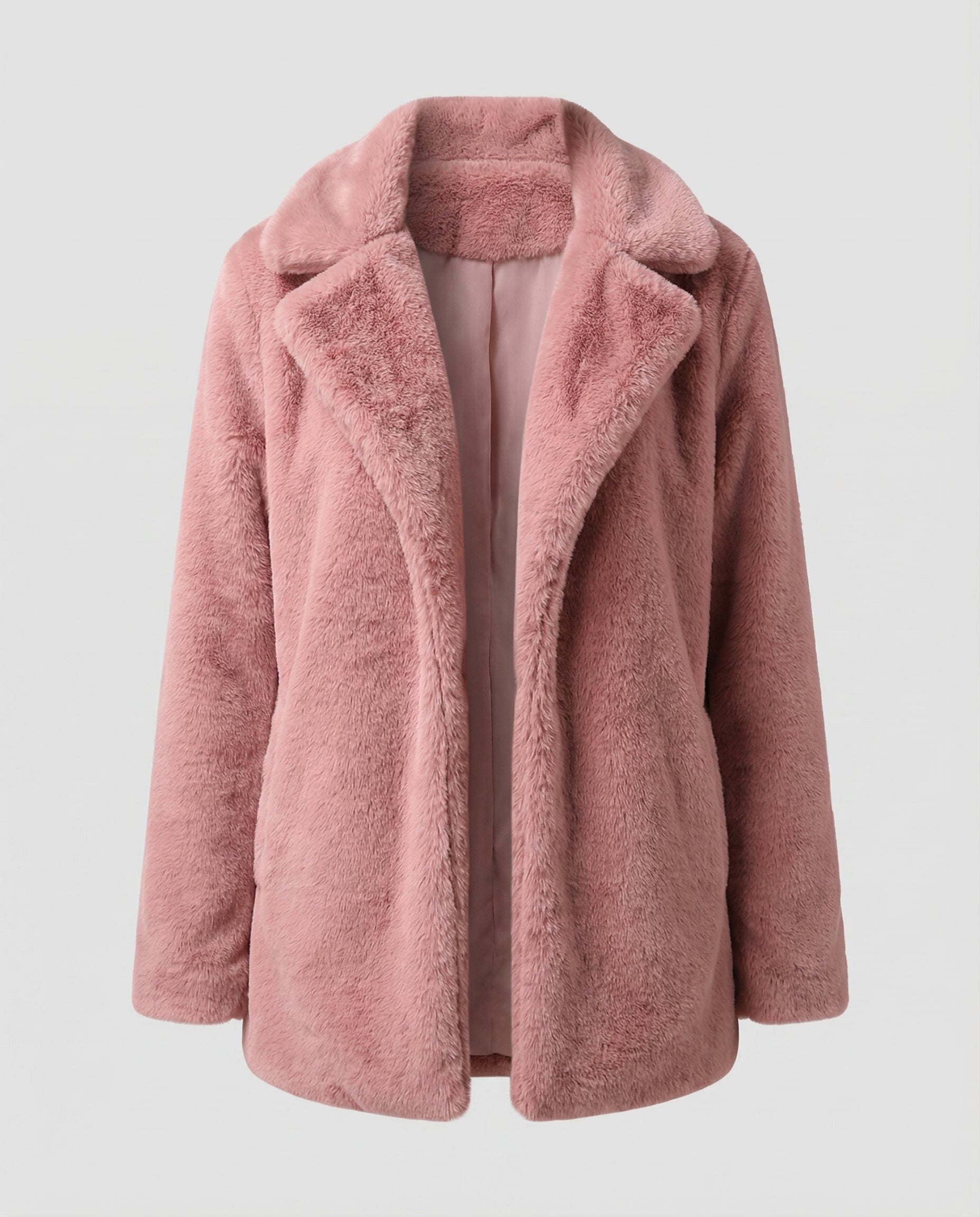 Mid-Length Winter Jacket Women-évienne20251106-Calm Wears-Pink-S-Calm Wears