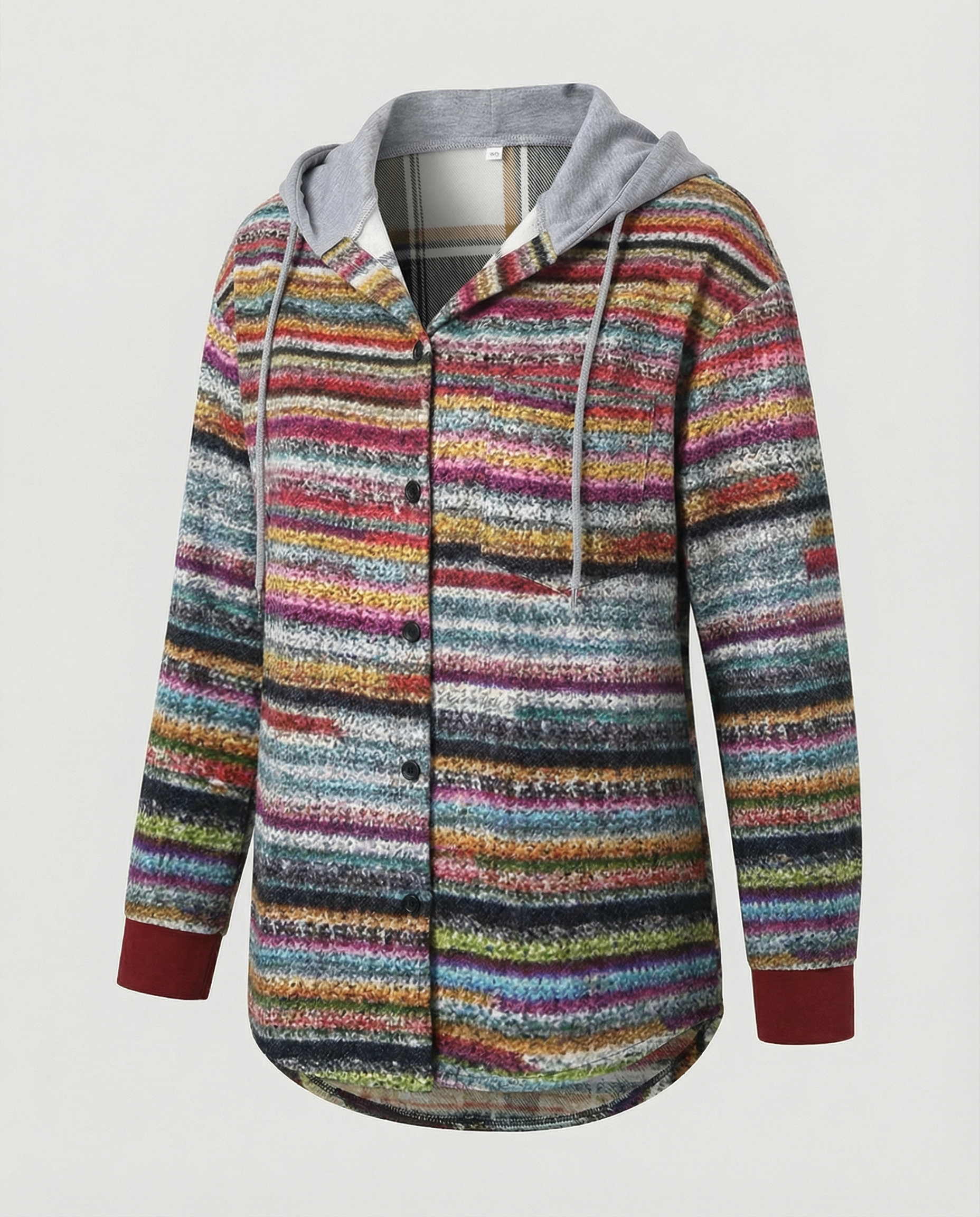 Modern Thermal Jacket Women-soleva20240917-Calm Wears-Multicolored-S-Calm Wears