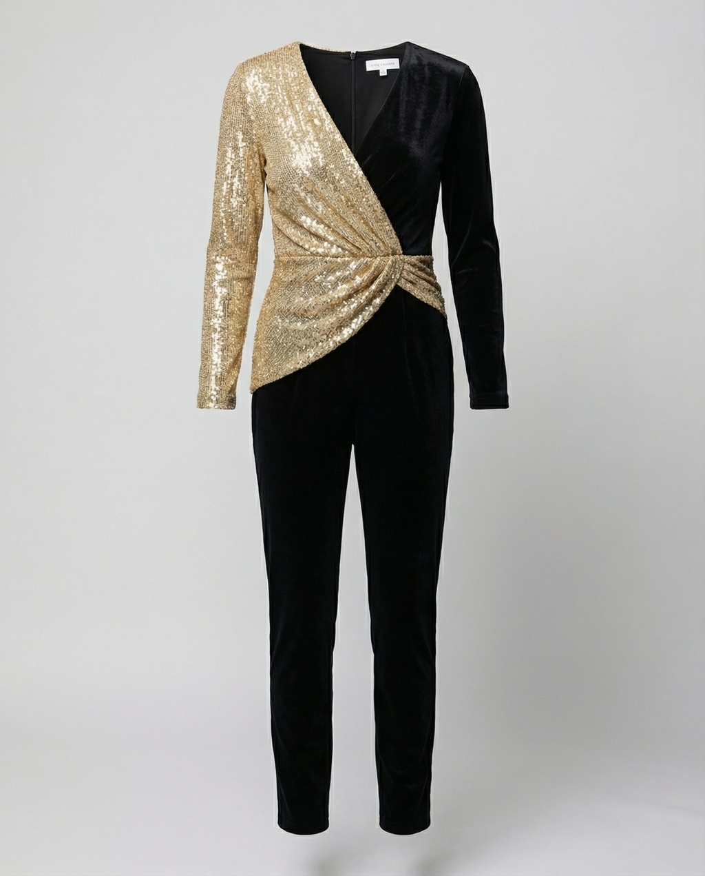 More elegant sequin evening jumpsuit women-guerra modehaus20240607-Calm Wears-Black-S-Calm Wears