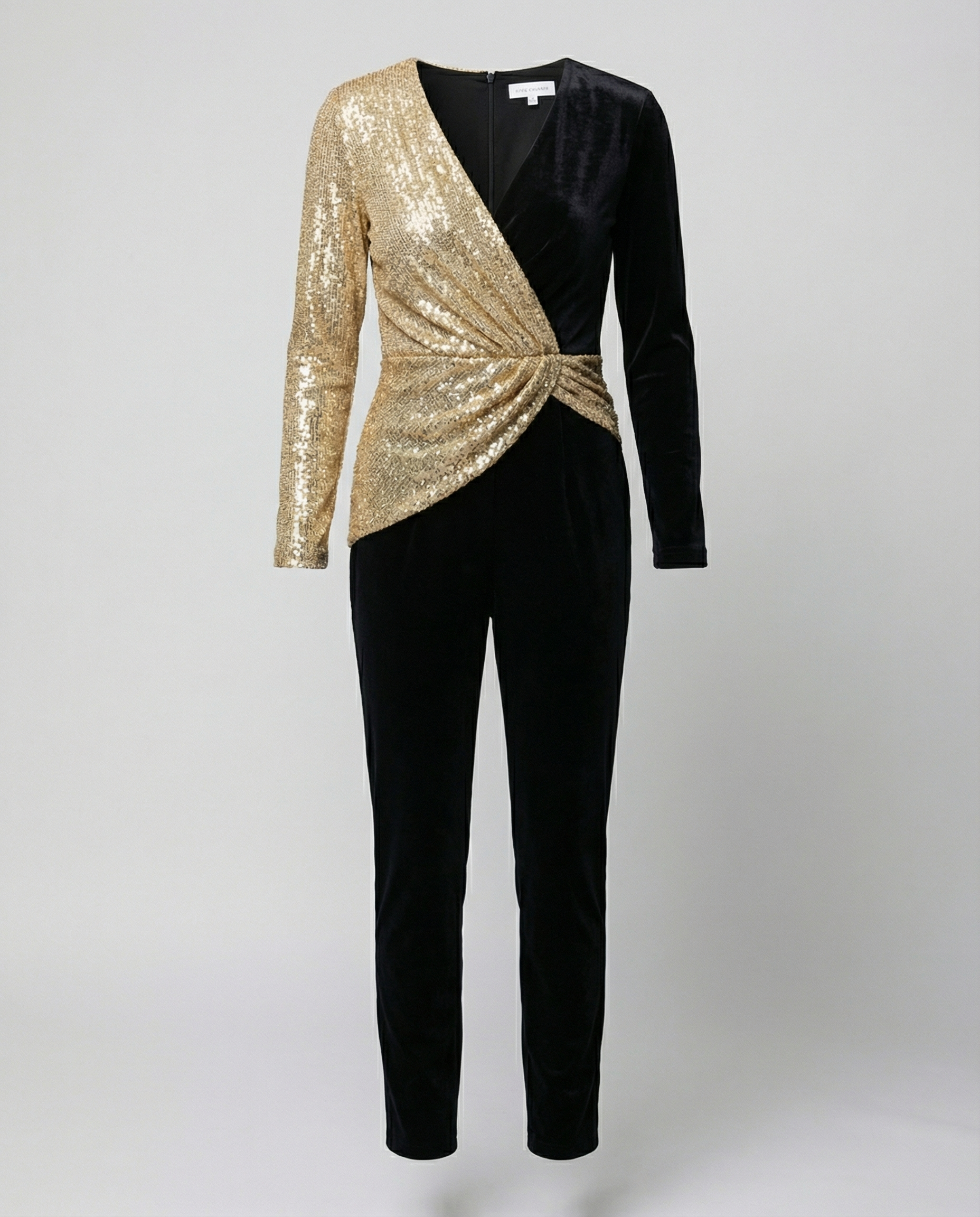 More elegant sequin evening jumpsuit women-guerra modehaus20240607-Calm Wears-Black-S-Calm Wears