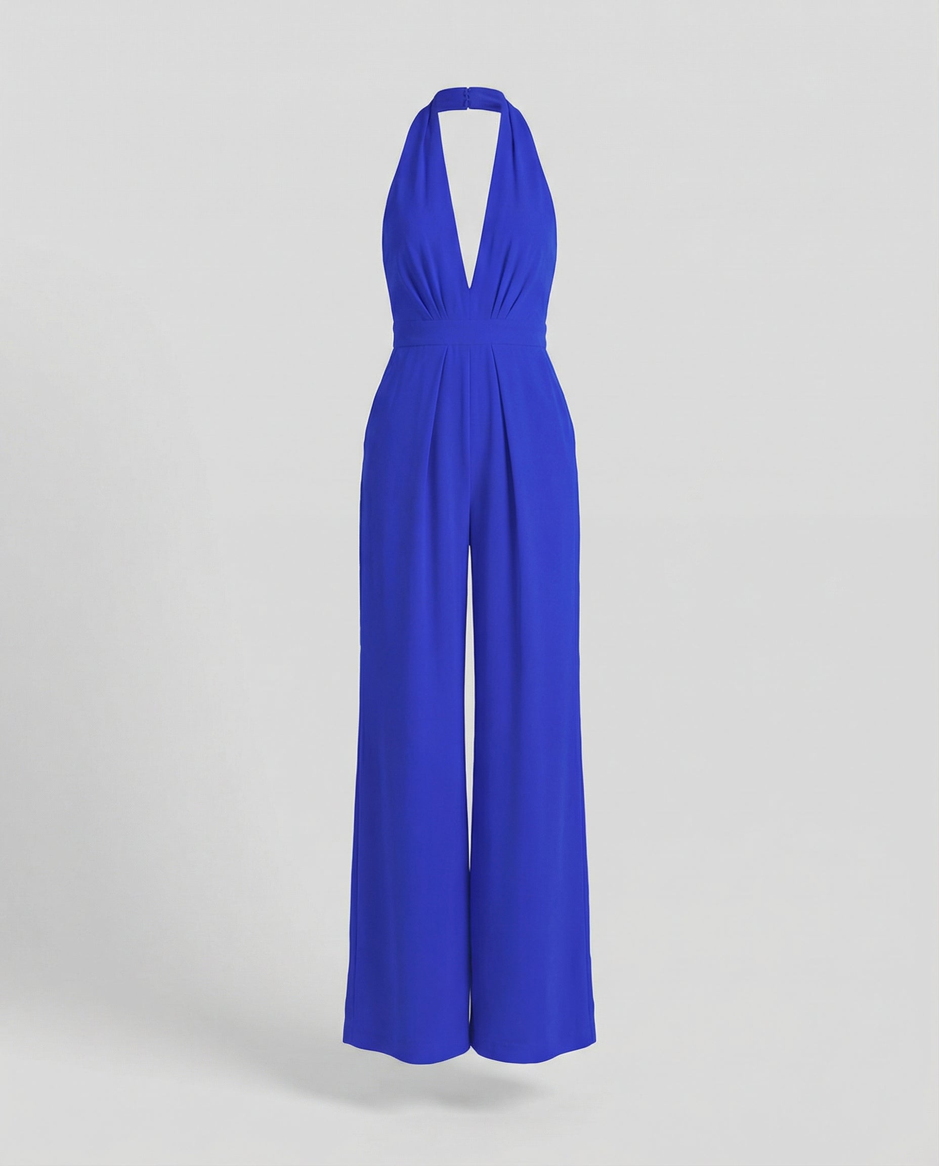 More elegant women's long jumpsuit-havsbris20240903-Calm Wears-Blue-32-Calm Wears