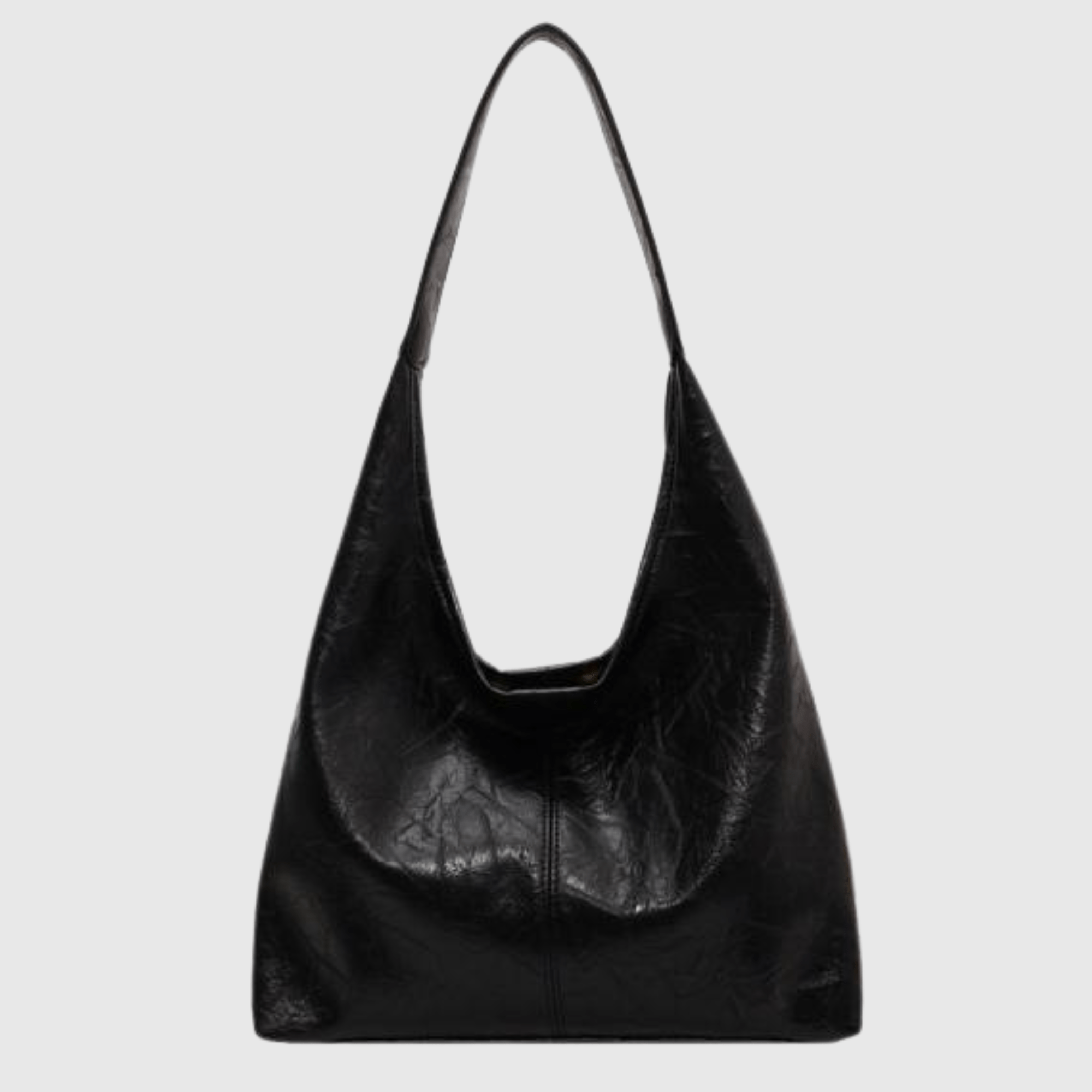 Elegant leather shoulder bag for women
