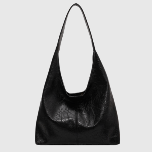 Elegant leather shoulder bag for women-zanomi20250318-Calm Wears-Black-Calm Wears