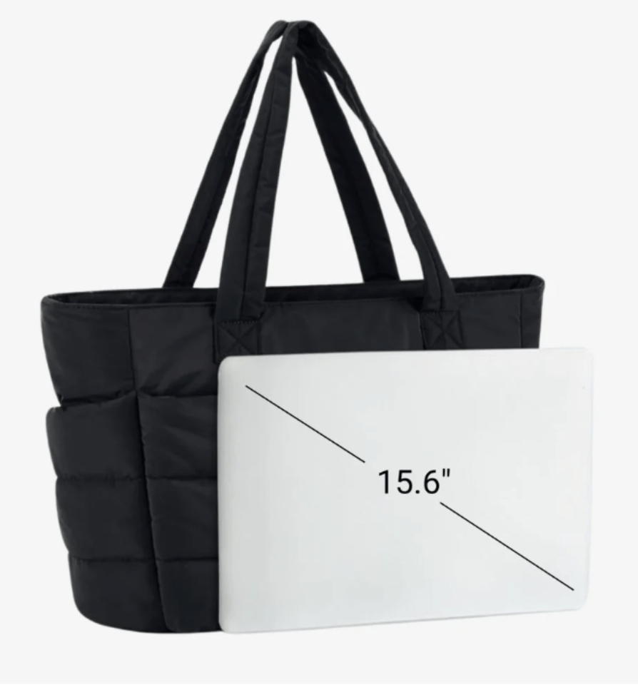 Women Bag Spacious Puffer Shoulder Bag Elegant Design