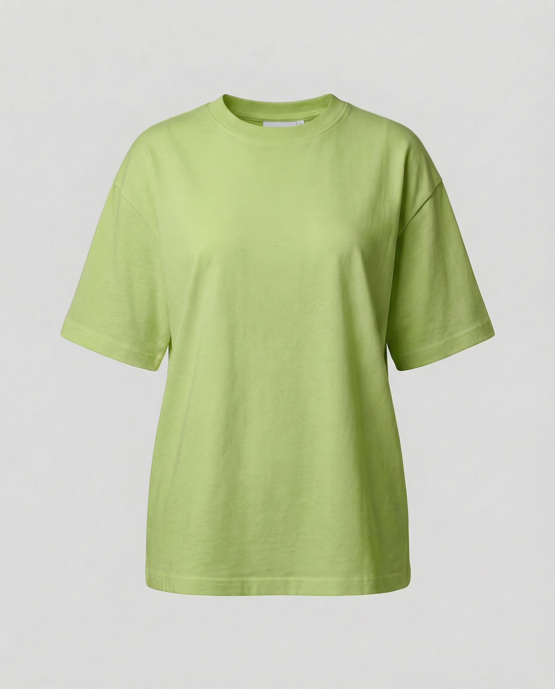 Oversized women's cotton T-shirt-maja-esbjerg20250327-Calm Wears-Avocado green-L-Calm Wears